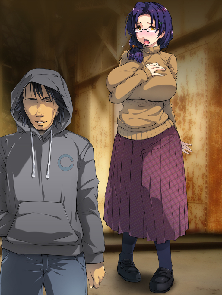 Saratte Mita ~Jimi Oppai Musume o Kareshi no Mae de Netoru~
