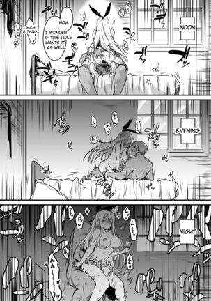 Adventure-chan who got heated up by an aphrodisiac plant and got raped by the Tool Shop master for 3 days Page #6