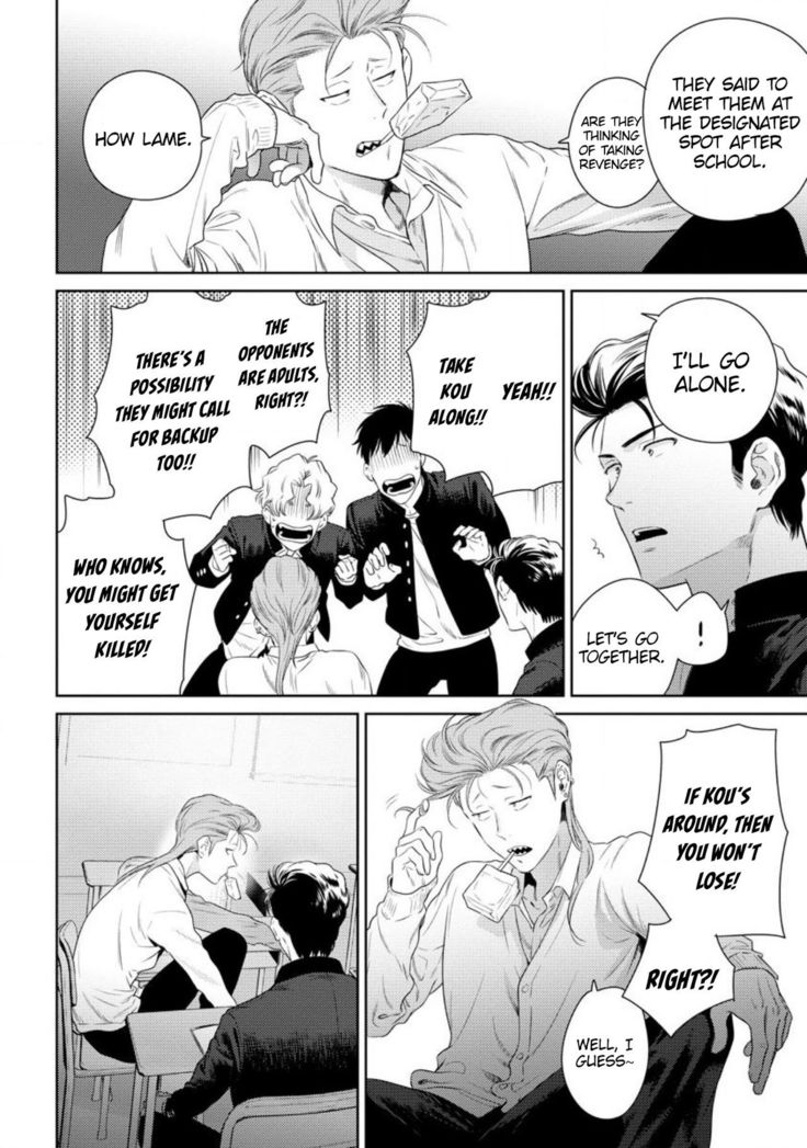 Nakasete Yaru yo Yankee-kun | I'll Make You Cry Ch. 1-5 + Extras