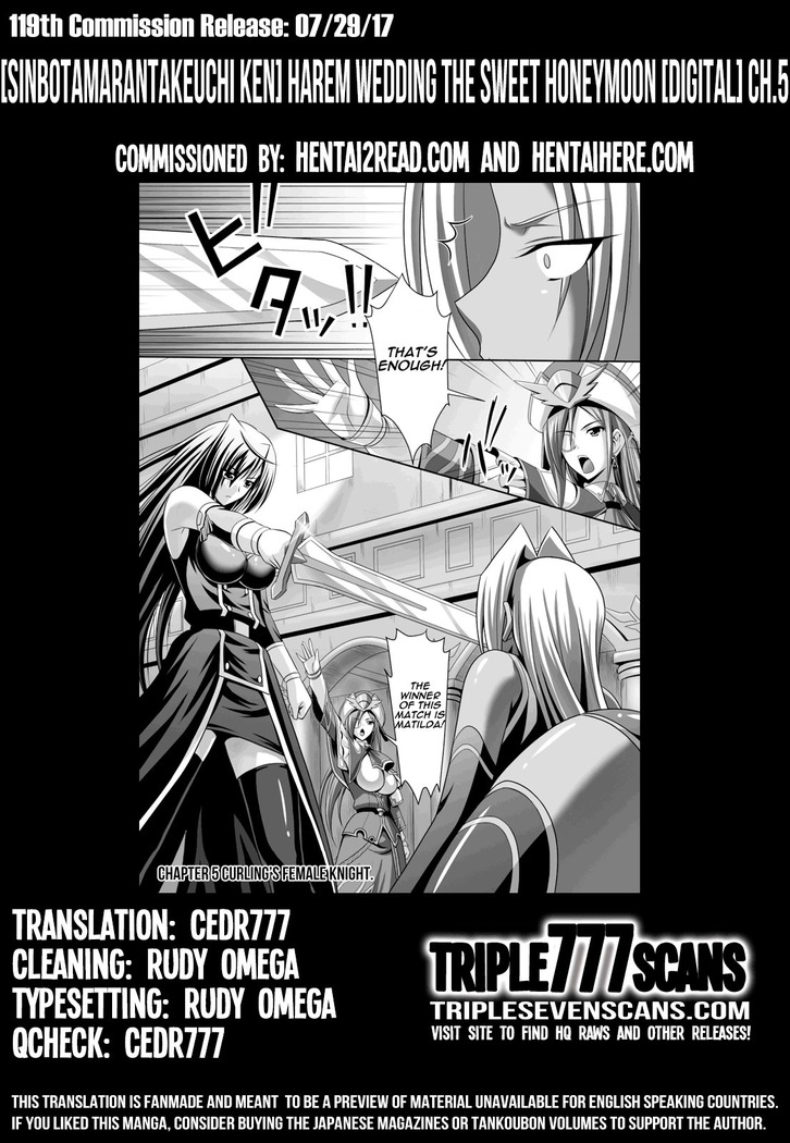 Harem Wedding The Sweet Honeymoon Ch. 1-6