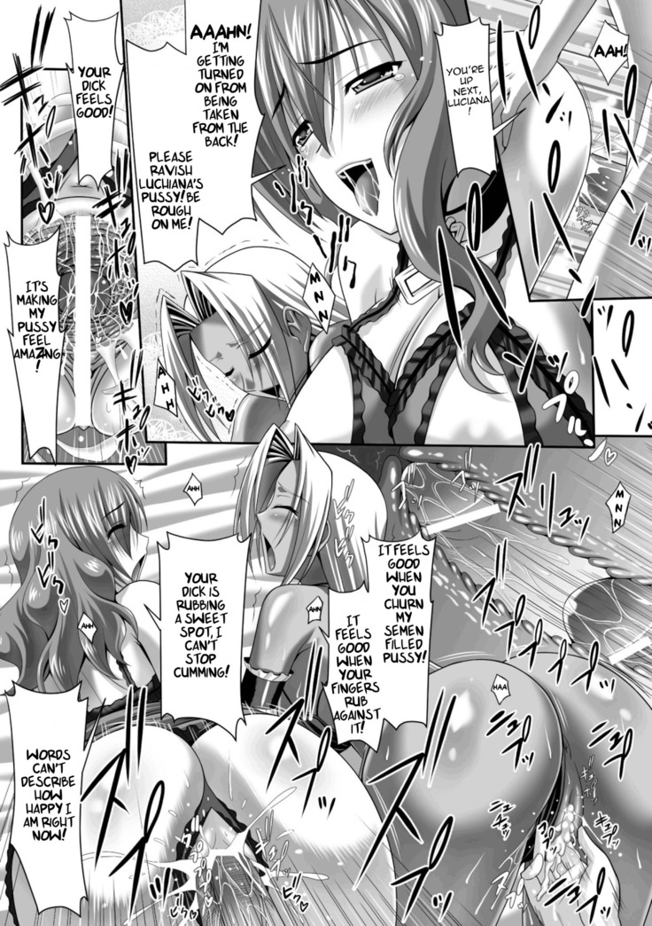 Harem Wedding The Sweet Honeymoon Ch. 1-6