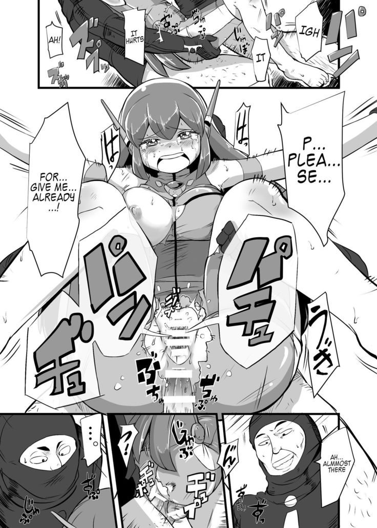 Aku no Soshiki ni Haibokushite Ryoujoku Sareru Henshin Heroine Prism Crown