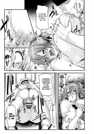 Motto x3 Aobax! Aoba Shiborarechaimasu!? Page #28