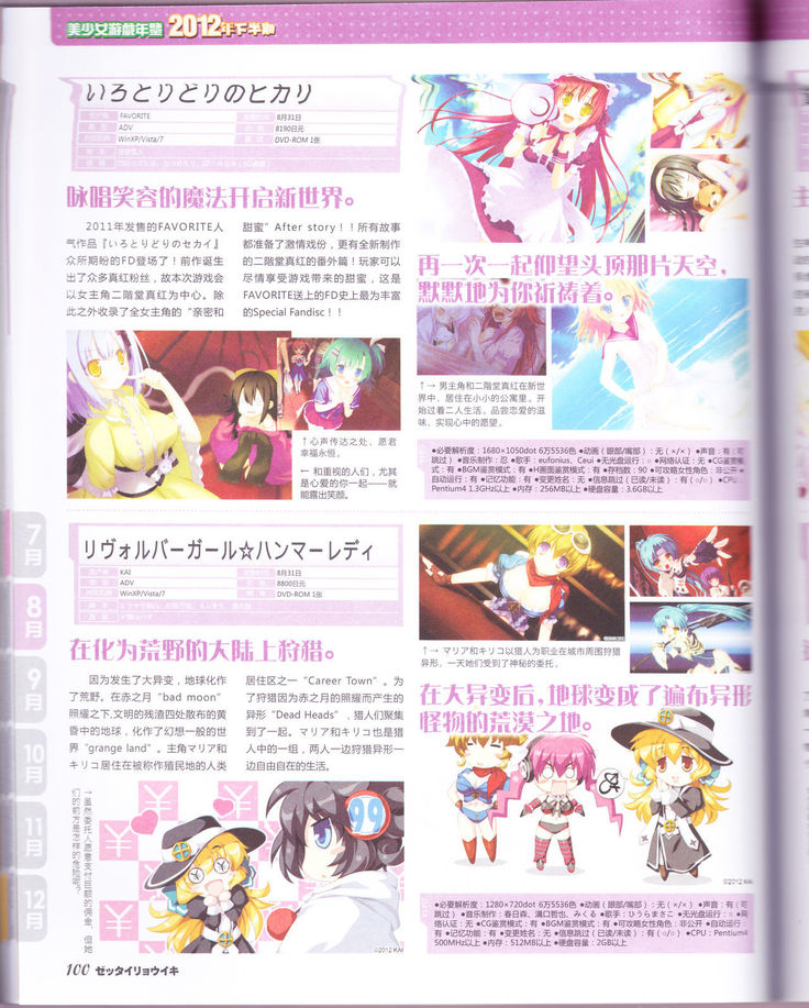 zettairyouiki Galgame yuuginennkann 2012