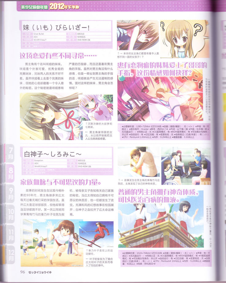 zettairyouiki Galgame yuuginennkann 2012