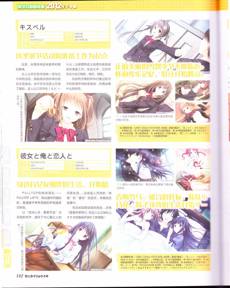 zettairyouiki Galgame yuuginennkann 2012