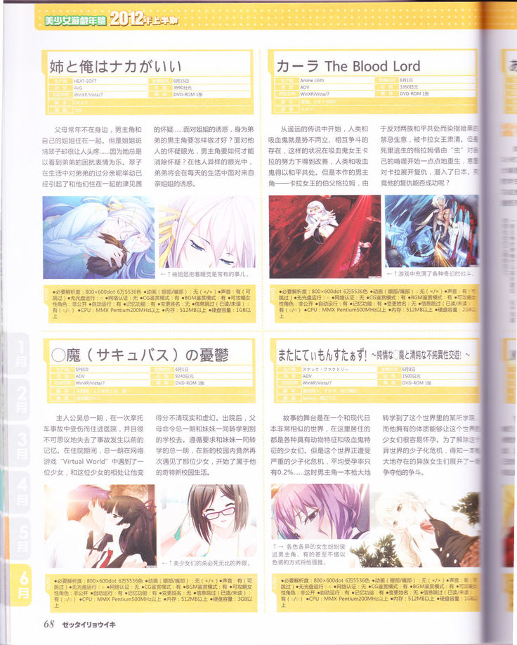 zettairyouiki Galgame yuuginennkann 2012