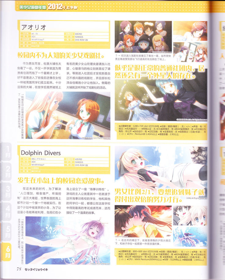 zettairyouiki Galgame yuuginennkann 2012