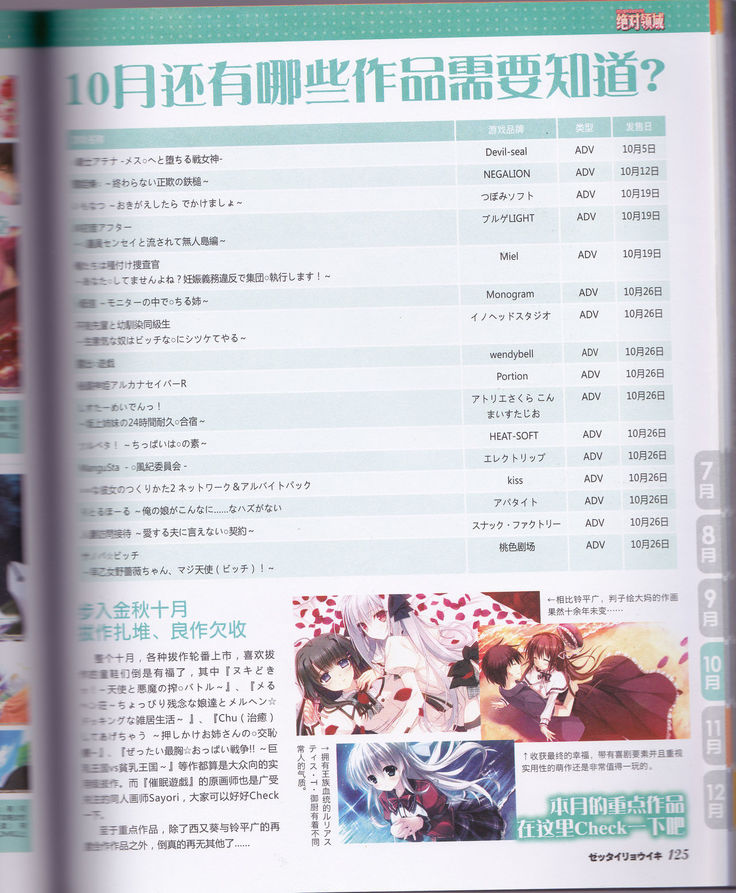 zettairyouiki Galgame yuuginennkann 2012
