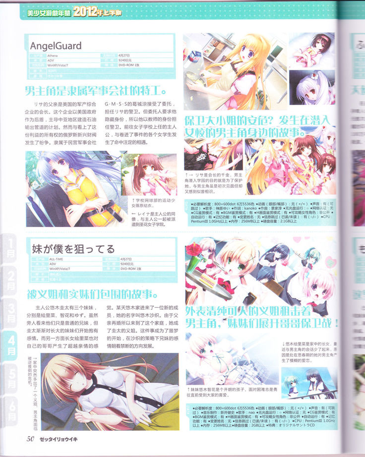 zettairyouiki Galgame yuuginennkann 2012