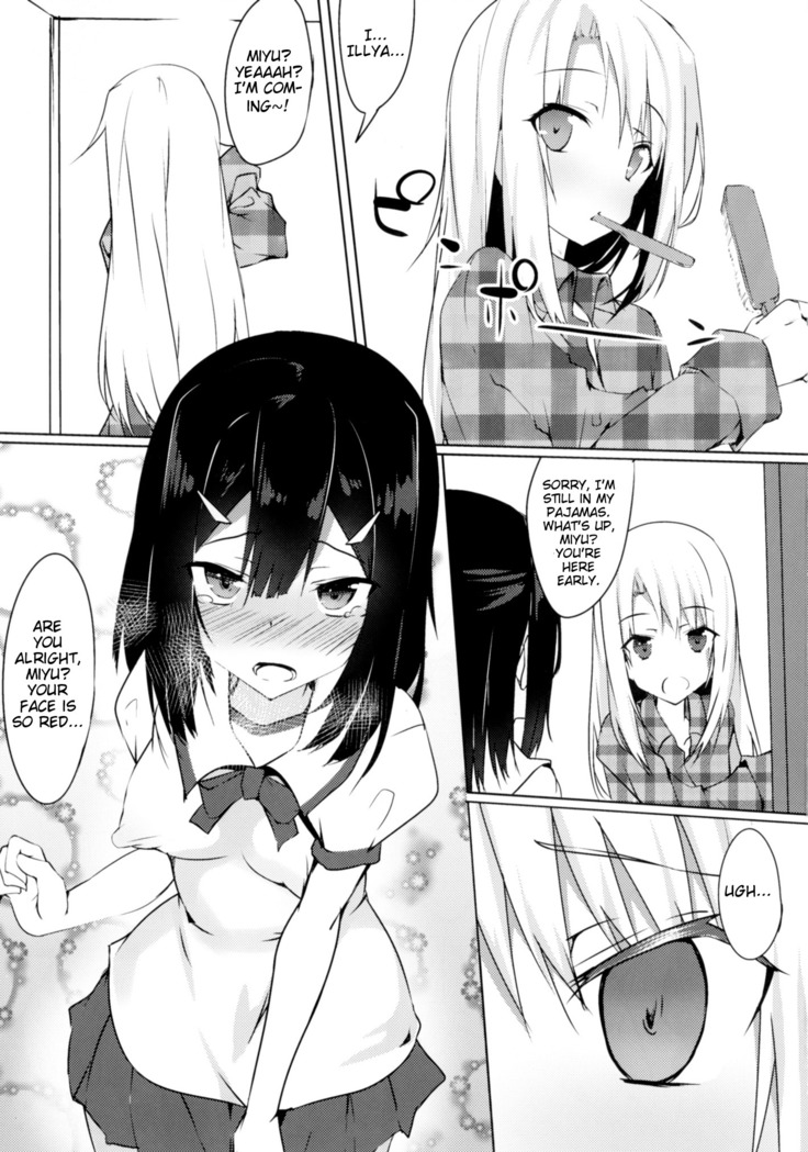 Miyu ni Tsuiteru Are ga Tonikaku Muzumuzu Suru Hon | A book where Miyu's cock won't stop throbbing