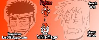Fighter x White Mage