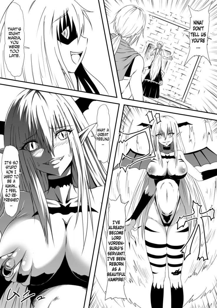 Kyuuketsuki ni Kanzen Haiboku Shita Vanpire Hunter Oyako ga Musuko no Mae de Okasare Kyuuketsuki-ka Shite Shimau Haha no Hanashi