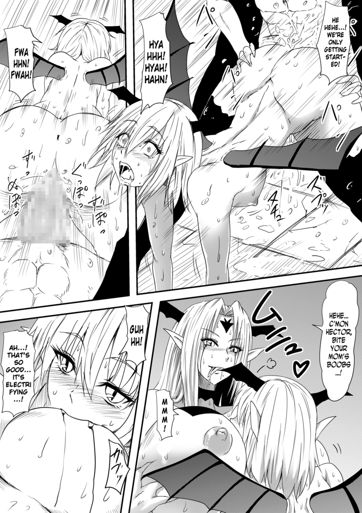 Kyuuketsuki ni Kanzen Haiboku Shita Vanpire Hunter Oyako ga Musuko no Mae de Okasare Kyuuketsuki-ka Shite Shimau Haha no Hanashi