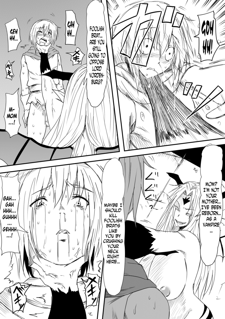 Kyuuketsuki ni Kanzen Haiboku Shita Vanpire Hunter Oyako ga Musuko no Mae de Okasare Kyuuketsuki-ka Shite Shimau Haha no Hanashi
