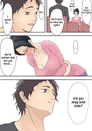 Mi no Haha ni Dairi Shussan o Onegai shita Hanashi | The story of how I asked my mother to be our surrogate - Page 10