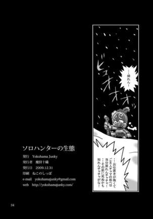 Solo Hunter no Seitai Page #34
