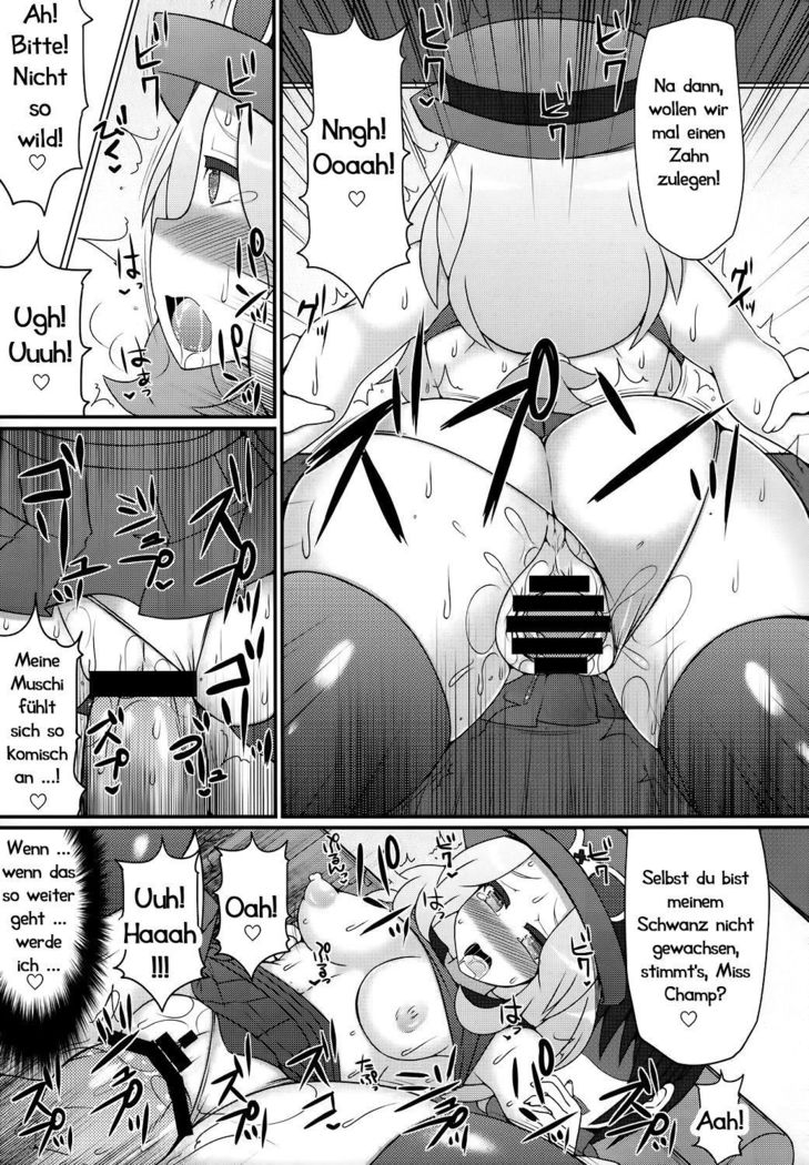 Champion & Gym Leader to MureMure! | Sexkampf gegen Serena und Connie