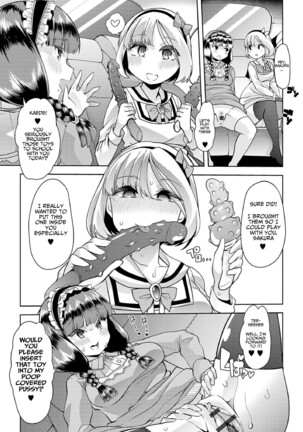 Sakura & Kaede: Lesbian Pets? - How do you like Diaper girl? Page #7