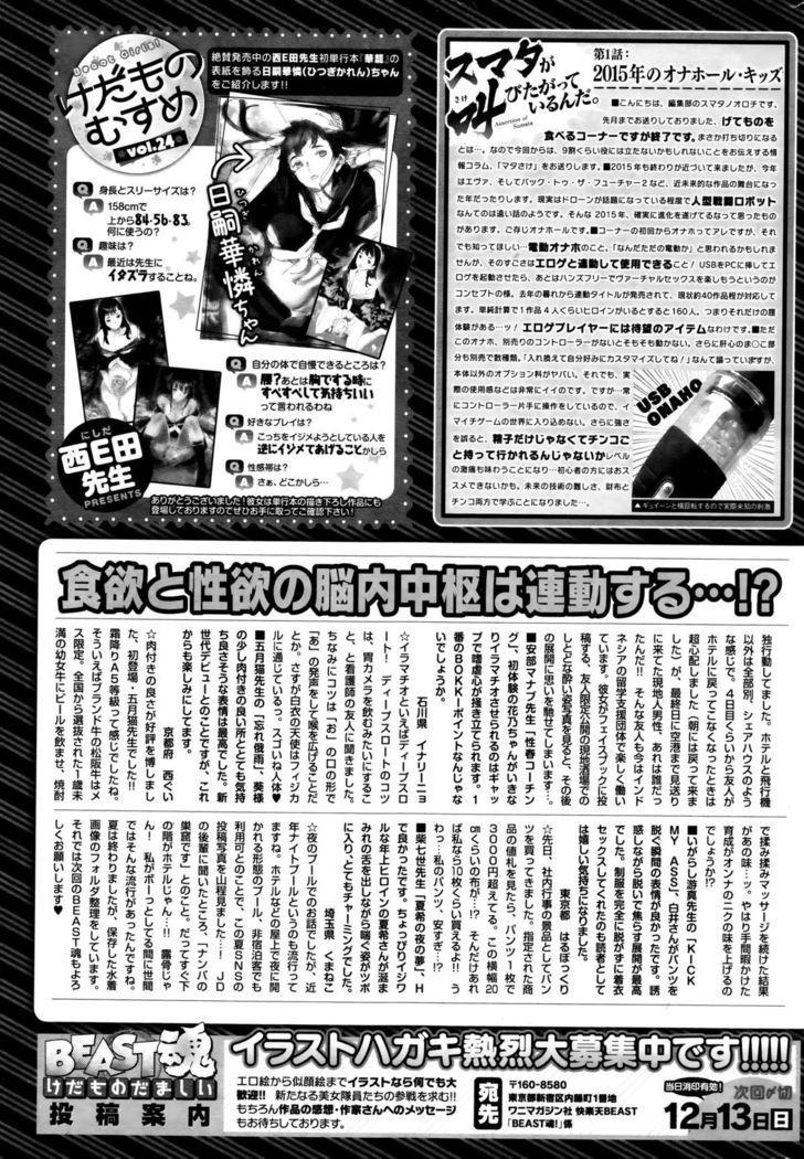 COMIC Kairakuten BEAST 2015-12
