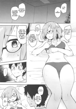 Kyou Hajimete Senpai to | My First Time with Senpai - Page 4