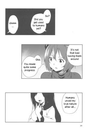 Kagerou-san no Ningen Taikenki | Kagerou's human exposure record - Page 24