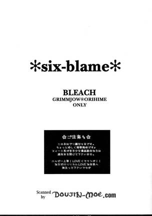 Six Blame
