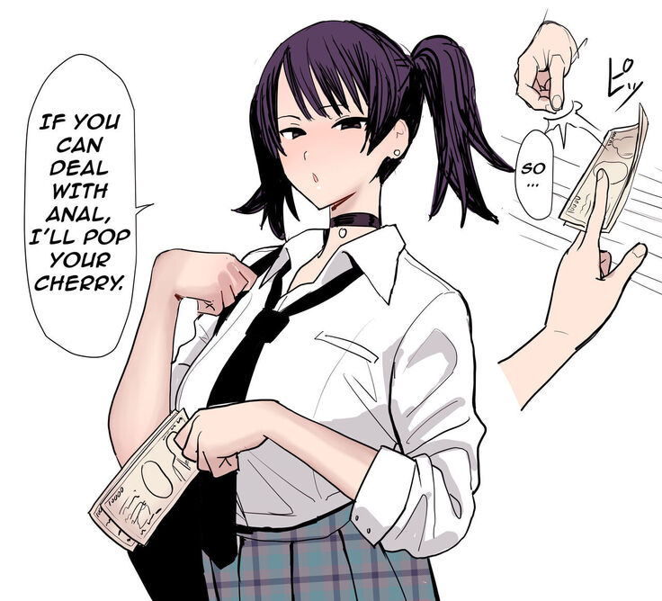 JK no Anal de Doutei wo Sotsugyou Shitai Dake no Jinsei Datta | All I Wanted in Life was to Lose my Virginity in a High School Girl's Ass