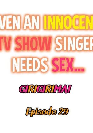 Even an Innocent TV Show Singer Needs Sex… Page #333