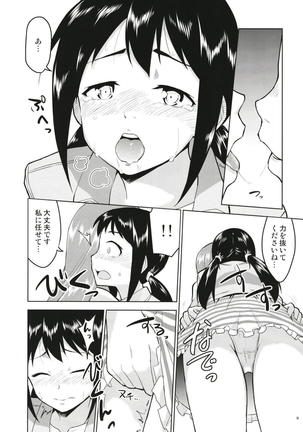 Anoko ni Naisho no Uchiawase - Page 10