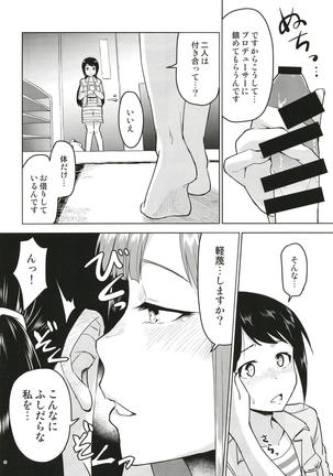 Anoko ni Naisho no Uchiawase - Page 7