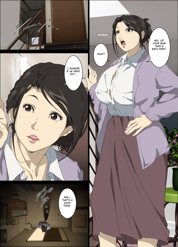 Seieki Mamire no Tansu no Naka ni Tojikomerareta Zenra Oyako no Nurunuru Micchaku Kinshinsoukan