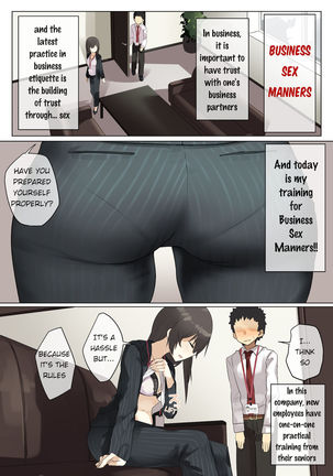 Business Sex Manners ~Training~ - Page 7