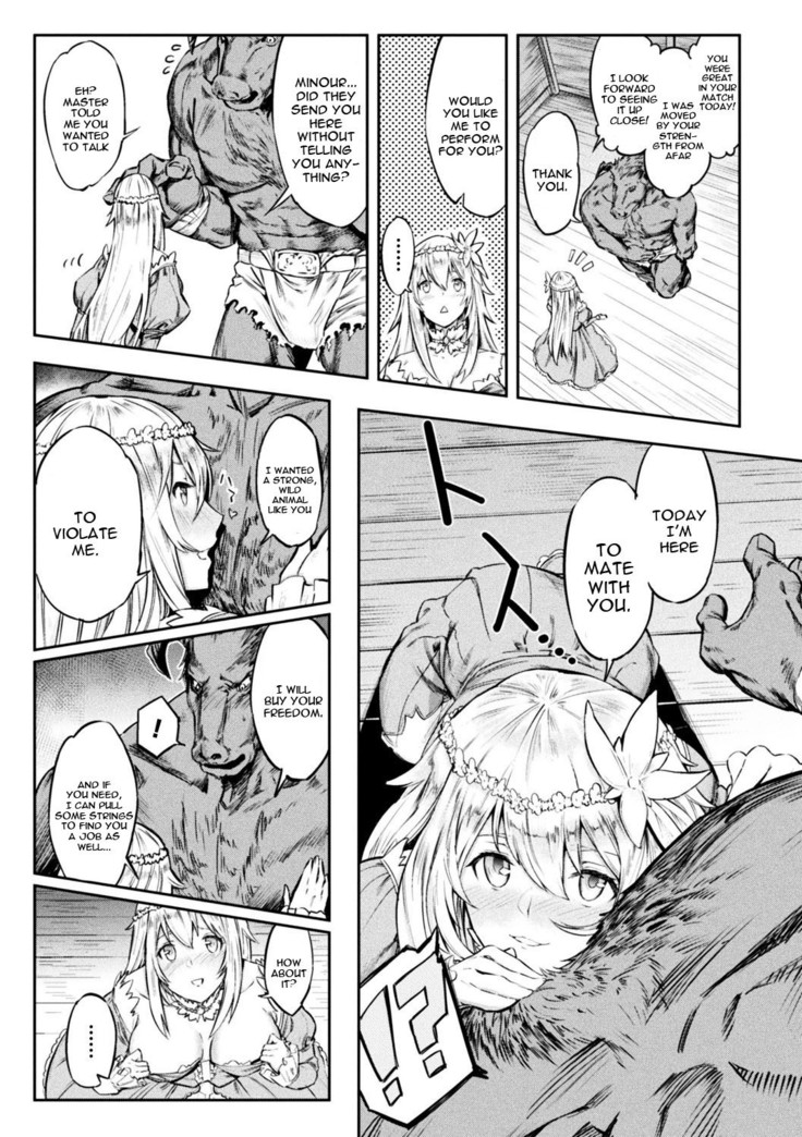Tensei Shite Minotauros ni Natta Ojou-sama ni Semarareta ken