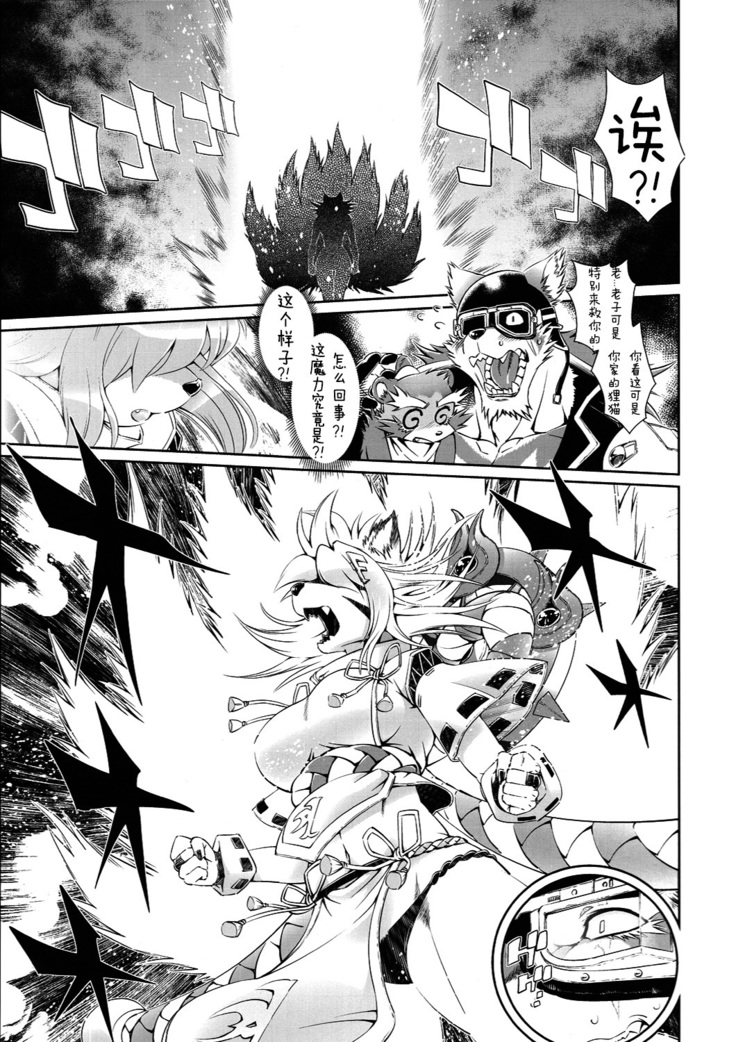 魔法の獣人フォクシィ・レナ3