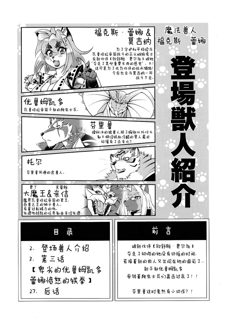 魔法の獣人フォクシィ・レナ3
