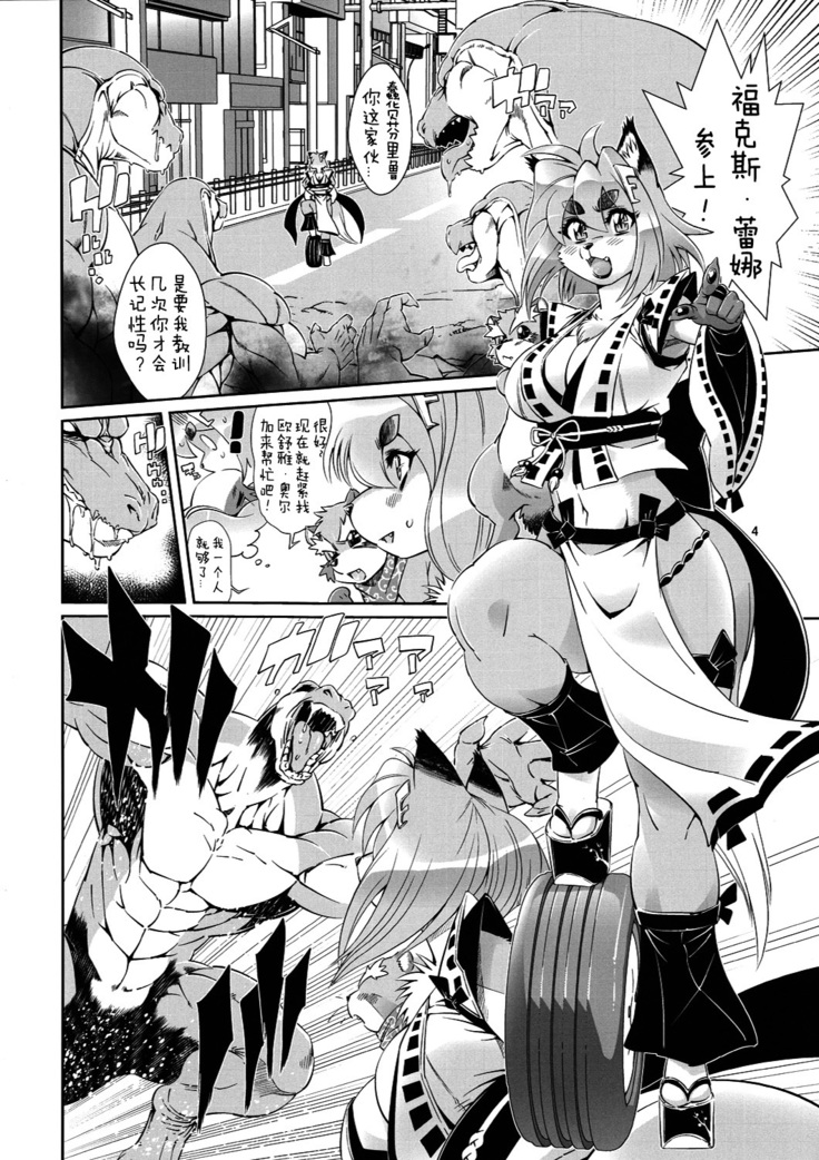 魔法の獣人フォクシィ・レナ3
