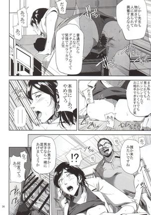 Kurashiki-sensei wa Hatsujouki 2 - Page 35