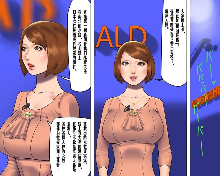 美人キャスター-地獄落ち 号泣絶叫の鬼畜AV撮影（有条色狼汉化）