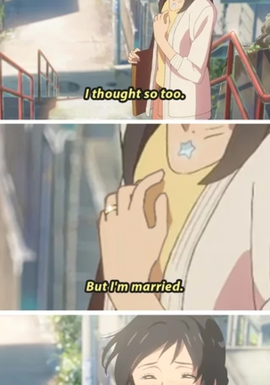 Misunderstanding Love Hotel Netorare & Kimi no na wa: After Story - Mitsuha ~Netorare~ Page #91