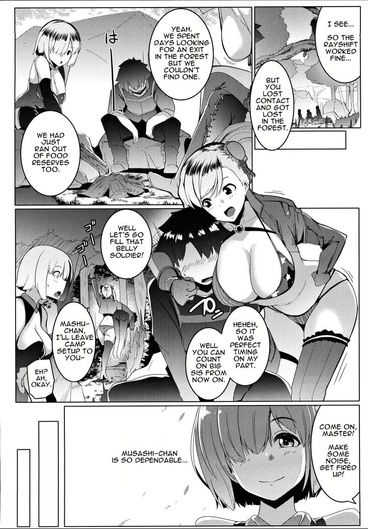 (C97) [Hitsuji Kikaku (Muneshiro)] Musashi-chan to PakoCam | Musashi-Chan's Fuck Fest (Fate/Grand Order) [English] [Darg777]