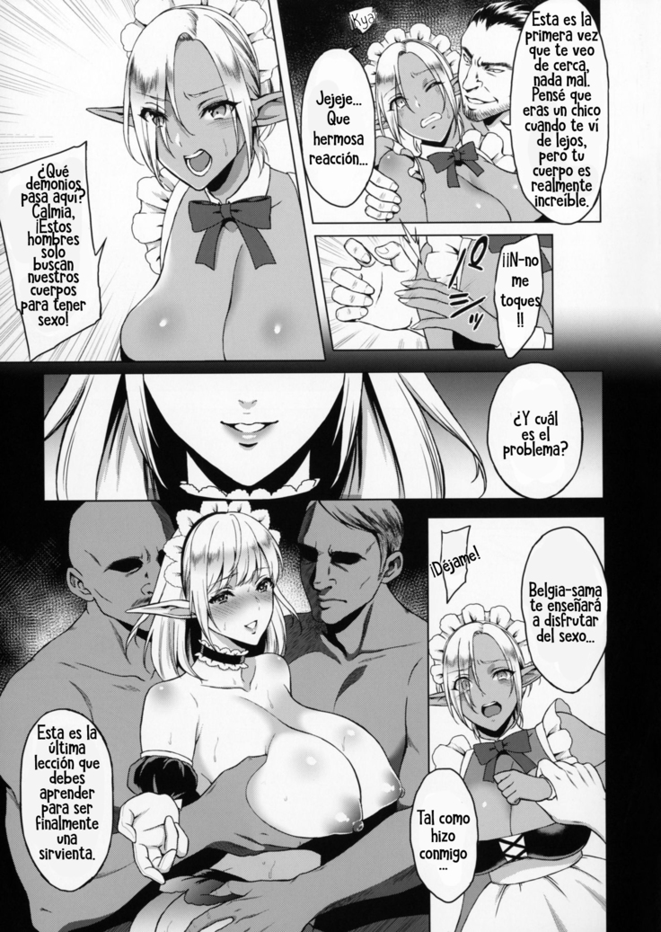 Reizoku Elf Maid + C91 Kaijou Genteibon | Elf Maid Slaves