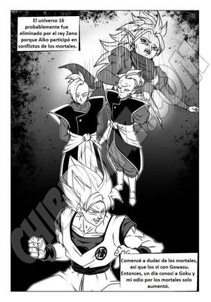 Dragon Ball Super LA DISTORSION INEXORABLE Page #121