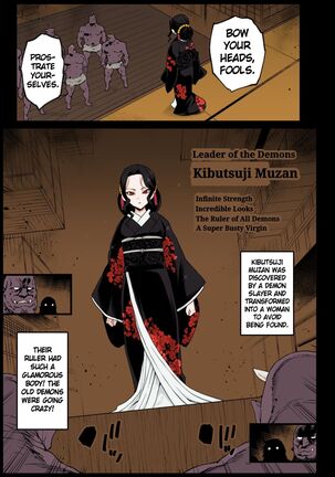 [Eromazun (Ma-kurou)] Mesu Ochi Jou Muzan-sama - RAPE OF DEMON SLAYER 4 | Making a Mess of Lady Muzan-sama - RAPE OF DEMON SLAYER 4 (Kimetsu no Yaiba) [English] [Keye Necktire] [Decensored] [Colorized] [Miss One Life] [Digital] Page #2