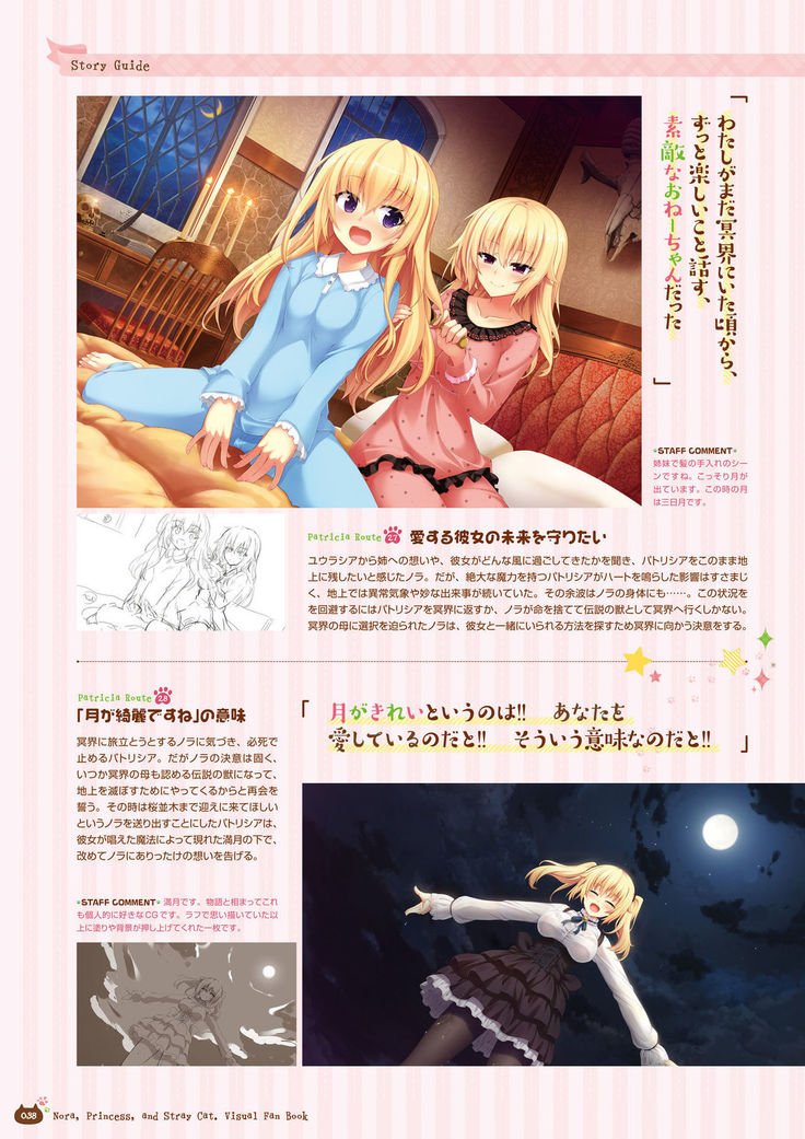 ノラと皇女と野良猫ハート -Nora, Princess, and Stray Cat.- ビジュアルファンブック
