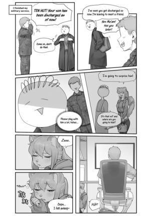 A Suspiciously Erotic Childhood Friend Page #3