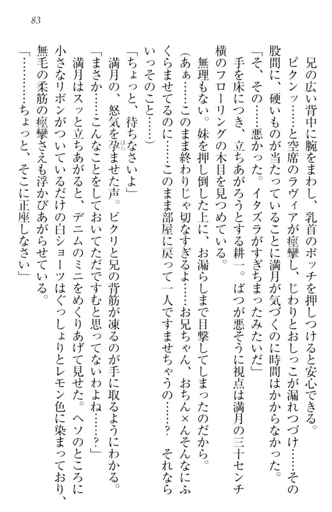 ウチの妹がここまでMなわけがない