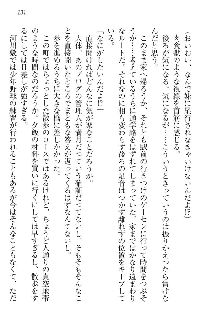 ウチの妹がここまでMなわけがない
