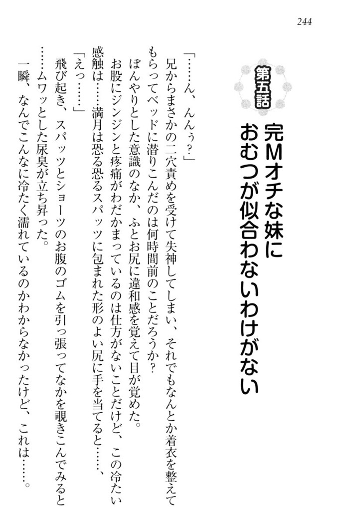 ウチの妹がここまでMなわけがない