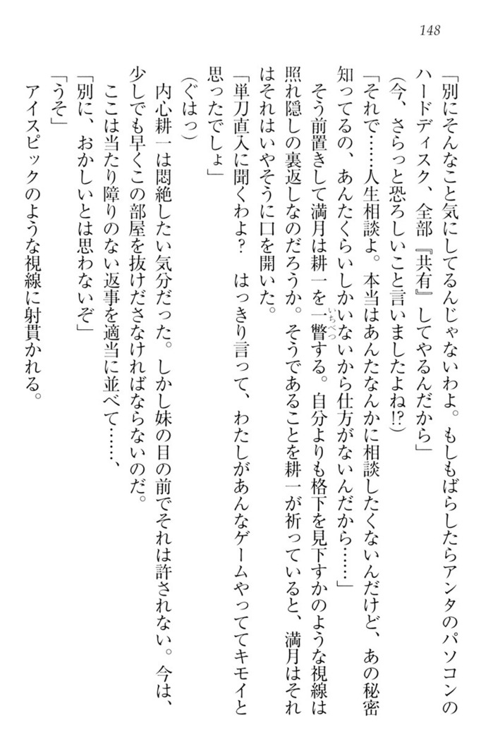 ウチの妹がここまでMなわけがない
